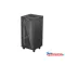 Lanberg FF01-6624-12BL 19" 24U SZÉL:600mm MÉLY:600mm MAG:1320mm lapraszerelt LCD üvegajtós fekete á