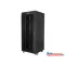 Lanberg FF01-6627-12BL 19" 27U SZÉL:600mm MÉLY:600mm MAG:1431mm lapraszerelt LCD üvegajtós fekete á