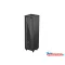 Lanberg FF01-6642-12BL 19" 42U SZÉL:600mm MÉLY:600mm MAG:2097mm lapraszerelt LCD üvegajtós fekete á