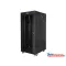 Lanberg FF01-6827-12BL 19" 27U SZÉL:600mm MÉLY:800mm MAG:1431mm lapraszerelt LCD üvegajtós fekete á