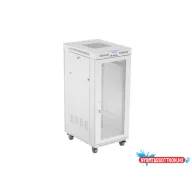 Lanberg FF01-6827-23SL 19" 27U SZÉL:600mm MÉLY:800mm MAG:1461mm lapraszerelt LCD hálós fémajtós szü