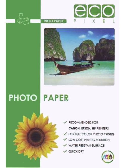Ecopixel 13X18 Glossy 150gr/50db fotópapír