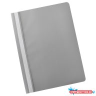 Gyorsfűző műanyag A4, PP Fornax szürke