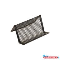 Fémhálós névjegytartó Fornax, fekete