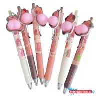   Capybara design zseléstoll szilikon díszítéssel - 0,5 mm (fóliás)