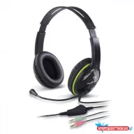 GENIUS Fejhallgató és mikrofon HS400A