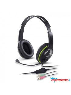 GENIUS Fejhallgató és mikrofon HS400A