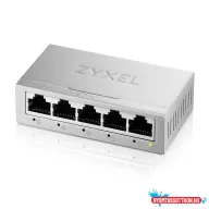   Zyxel GS-105BV5-EU0101F v5 5xGbE LAN port nem menedzselhető asztali Switch