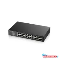   Zyxel GS1100-24E-EU0103F v3 24xGbE LAN port nem menedzselhető Switch