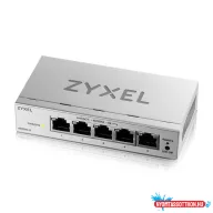   Zyxel GS1200-5V3-EU0101F 5xGbE LAN port web menedzselhető asztali Switch