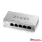 Zyxel GS1200-5V3-EU0101F 5xGbE LAN port web menedzselhető asztali Switch