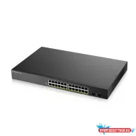   Zyxel GS1900-24HPV2-EU0101F v2 24xGbE PoE LAN (170W) port L2 smart menedzselhető Switch