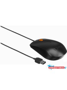 Lenovo egér 300, USB, fekete