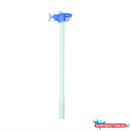 HaliCápa fekete zselés toll, 0.5mm