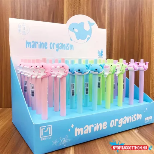 Bálna - delfin zseléstoll, 0.5mm