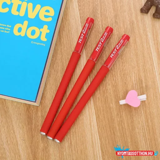 Szép írásképű egyszerű zseléstoll, 0.5mm