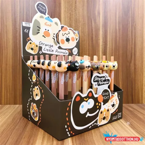 Cuki kutyás strange animals zseléstoll, 0.5mm