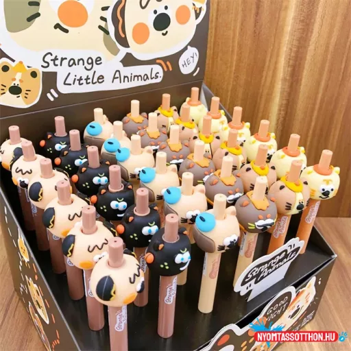 Cuki kutyás strange animals zseléstoll, 0.5mm