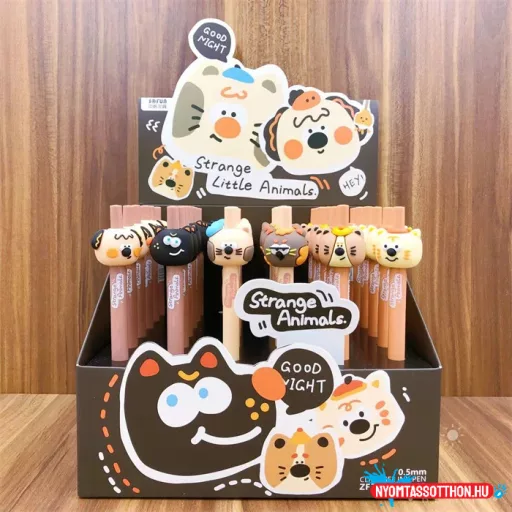 Cuki kutyás strange animals zseléstoll, 0.5mm