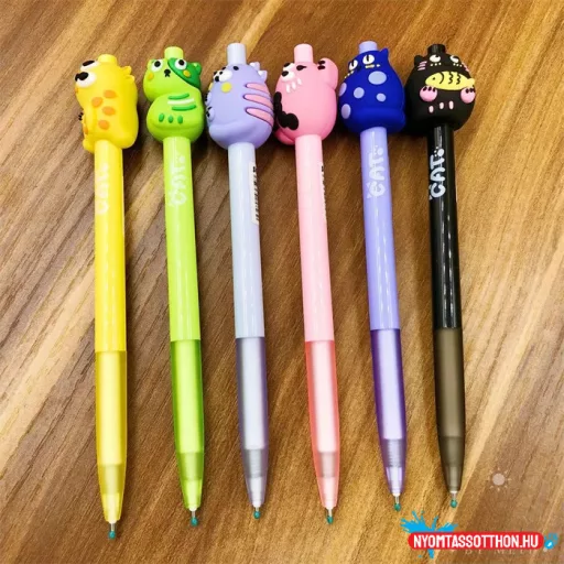 Cuki pöttyös cica zseléstoll, 0.5mm