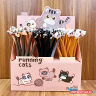 Cuki cicás hajlékony zseléstoll, 0.5mm