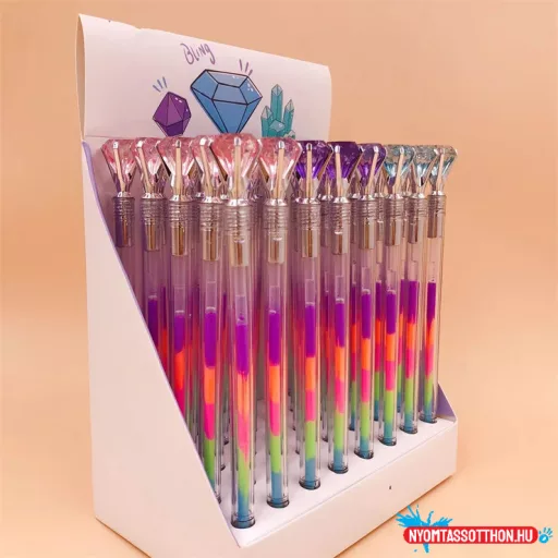 Gyémántos varázs zseléstoll, 0.5mm