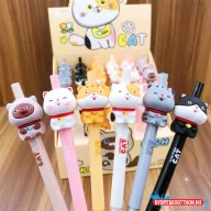 Halacskát imádó cicás zseléstoll, 0.5mm