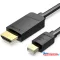 VENTION KÁBEL Mini DP to HDMI Kábel 1.5M Black