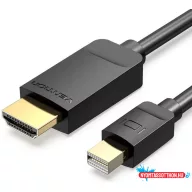 VENTION KÁBEL Mini DP to HDMI Kábel 2M Black