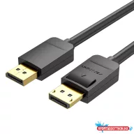 VENTION KÁBEL DP 2M Fekete