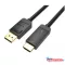 Vention DisplayPort ->HDMI ,( 4K, fekete) 5m, kábel
