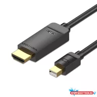 VENTION KÁBEL 4K Mini DP to HDMI Kábel 2M Black