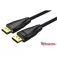 VENTION KÁBEL Szövet DP M to M Kábel 1M Black