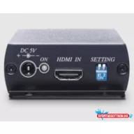 SCT HDMI-Coax jeltovábbító 1080p 100 Méter hatótáv