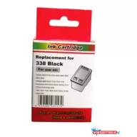 Utángyártott HP C8765E Tintapatron Bk No.338XL WHITE BOX