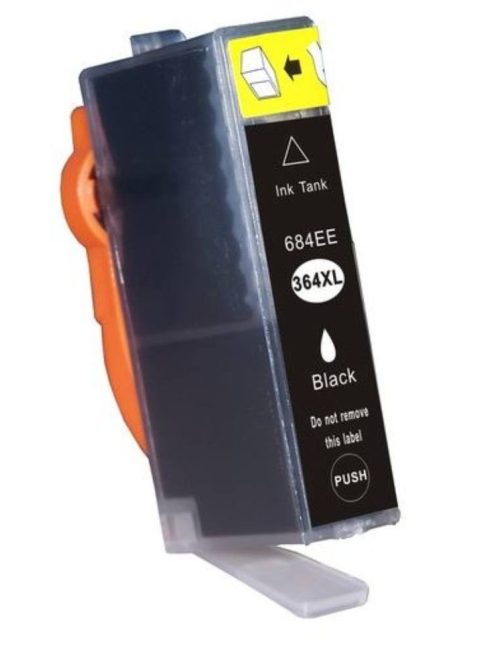 Ecopixel CN684EE black, No. 364XL utángyártott tintapatron (chipes)