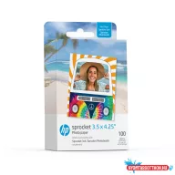 HP Sprocket 3,5x4,25 hüvelykes Zink fotópapír 100 lap