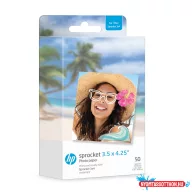 HP Sprocket 3,5x4,25 hüvelykes Zink fotópapír 50 lap