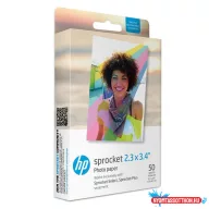   HP Sprocket Select 2,3x3,4 hüvelykes Zink fotópapír 50 lap