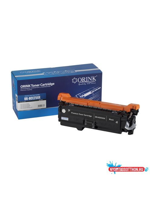 Hp CE250X/CE400X toner black ORINK (utángyártott)