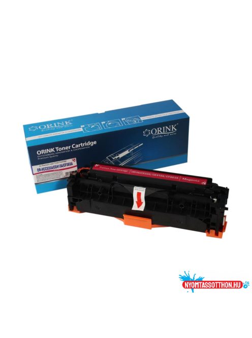 Hp CC533A/CE413A/CF383A/Canon crg718 toner magenta ORINK (utángyártott)