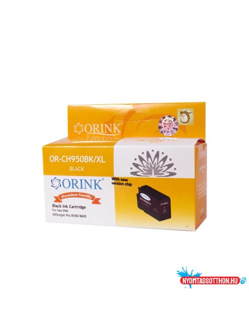 Hp 950XL/CN045AE tintapatron black ORINK (utángyártott)