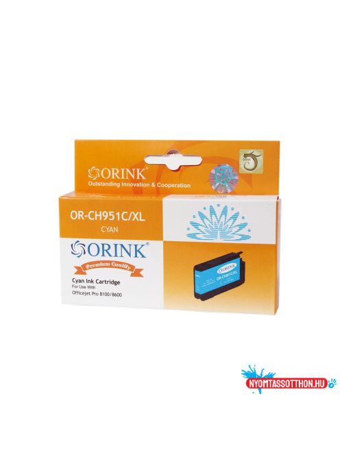 Hp 951XL/CN046AE tintapatron cyan ORINK (utángyártott)