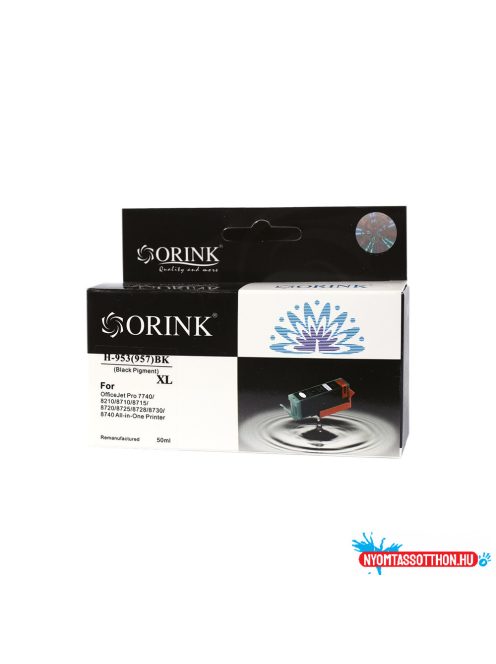 Hp 953XL/L0S70AE tintapatron black ORINK (utángyártott)