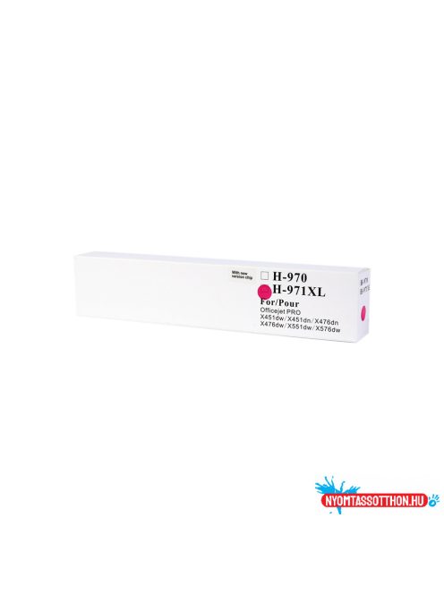 Hp 971XL/CN627AE tintapatron magenta ORINK (utángyártott)