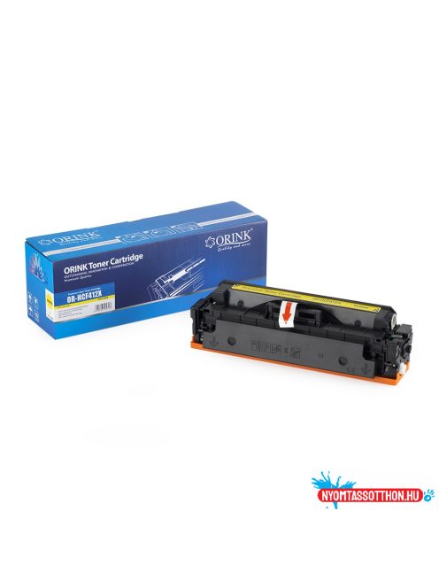 Hp CF412X toner yellow ORINK (utángyártott)