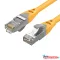 Vention SFTP Patch (Cat.6A, sárga), 2m, kábel