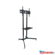 Techly, ICA-TR6 Gurulós, Padló, 30-65", LCD/LED kijelzőkhöz, állvány
