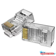 VENTION Cat.6 UTP RJ45 Dugó Átlátszó 100 Pack