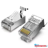 VENTION Cat.7 FTP RJ45 Dugó Átlátszó 50 Pack